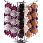 56 Dolce Gusto Coffee Pods Rotating Holder Stand