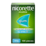 Nicorette Icy White 4mg Nicotine Gum 105s