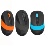 A4 Tech FG10 Wireless Mouse (Blue, Grey, Orange)