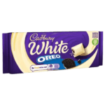 Cadbury Oreo White Chocolate Bar 120g