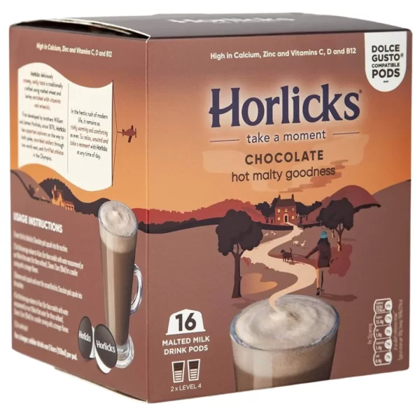 Horlicks Malted Hot Chocolate Dolce Gusto Pods