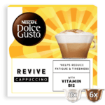 Revive Cappuccino With Vitamin B12 Nescafe Dolce Gusto Coffee Pods