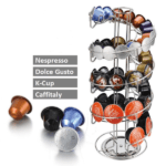 36 Capsule Rotating Coffee Pods Holder for Dolce Gusto, Nespresso