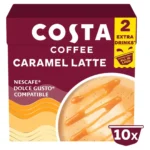 Costa Caramel Latte Nescafe Dolce Gusto Coffee Pods