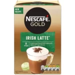 Nescafe Gold Irish Latte Instant Coffee Sachets 8 x 22g