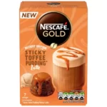 Nescafe Gold Sticky Toffee Pudding Latte Instant Coffee Sachets 7 X 20g