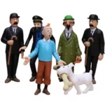 Tintin Action Figure Set of 6