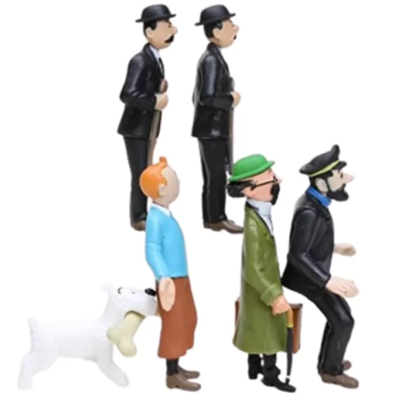 Tintin Action Figure Set of 6