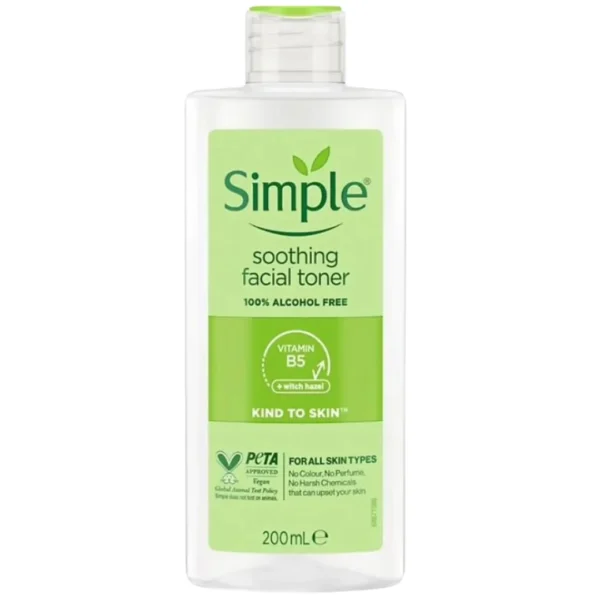 Simple Soothing Facial Toner 200ml