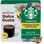 Starbucks Veranda Blend Americano Dolce Gusto Coffee Pods (open box with free extra pods)
