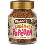 Caramel Popcorn Flavoured Beanies Instant Coffee 50g