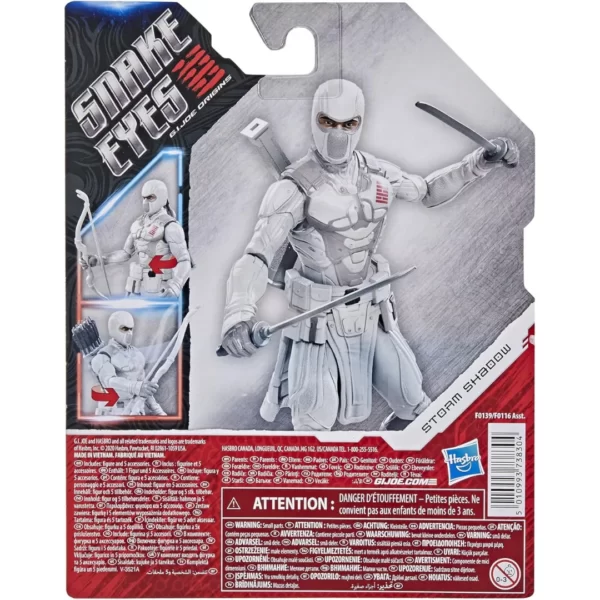 G.I. Joe Origins Snake Eyes Storm Shadow