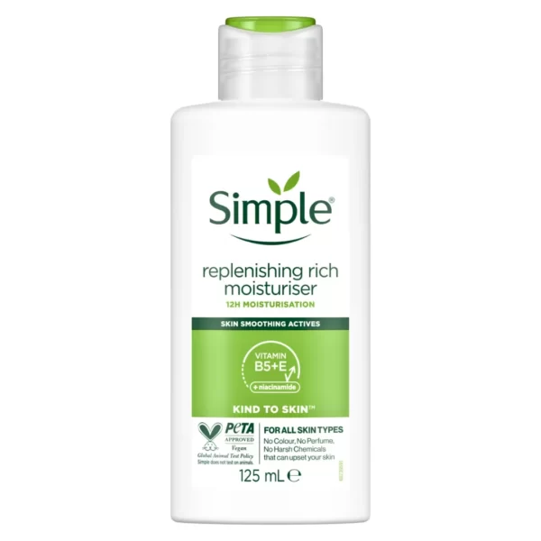 Simple Kind to Skin Replenishing Rich Moisturizer 125ml