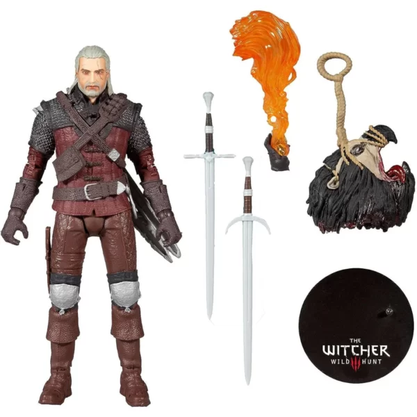 McFarlane Toys The Witcher 3: Wild Hunt Geralt of Rivia (Wolf Armor)