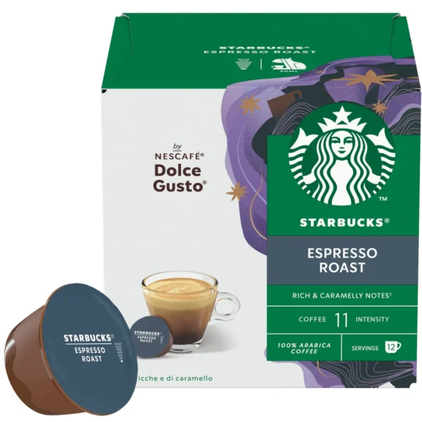 Starbucks Espresso Roast Dolce Gusto Coffee Pods