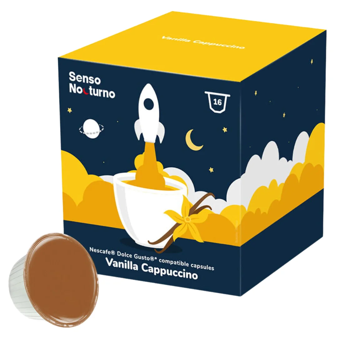 Senso Nocturno Vanilla Cappuccino Nescafe Dolce Gusto Pods