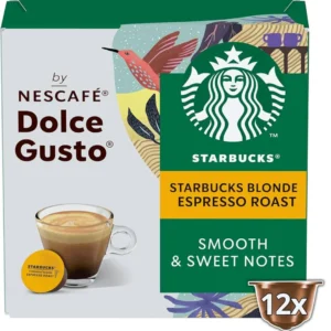 Starbucks Blonde Espresso Roast Dolce Gusto Coffee Pods