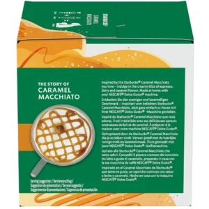 Starbucks Caramel Macchiato Nescafe Dolce Gusto Coffee Pods