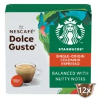 Starbucks Single Origin Colombia Dolce Gusto Coffee Pods