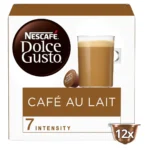 Cafe Au Lait Nescafe Dolce Gusto Coffee Pods (Pack of 12)