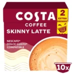 Skinny Latte Costa Dolce Gusto Coffee Pods (without box)