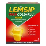 Lemsip Max Cold & Flu Lemon Sachets (Pack of 5)