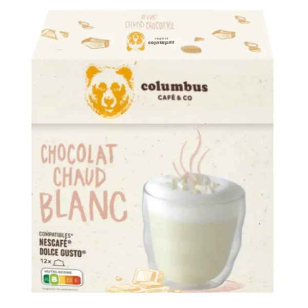 White Hot Chocolate Columbus Café Dolce Gusto Pods