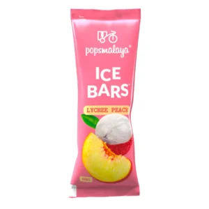 Pops Malaya Ice Bars Lychee Peach