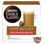 Cafe Au Lait Decaf Nescafe Dolce Gusto Coffee Pods