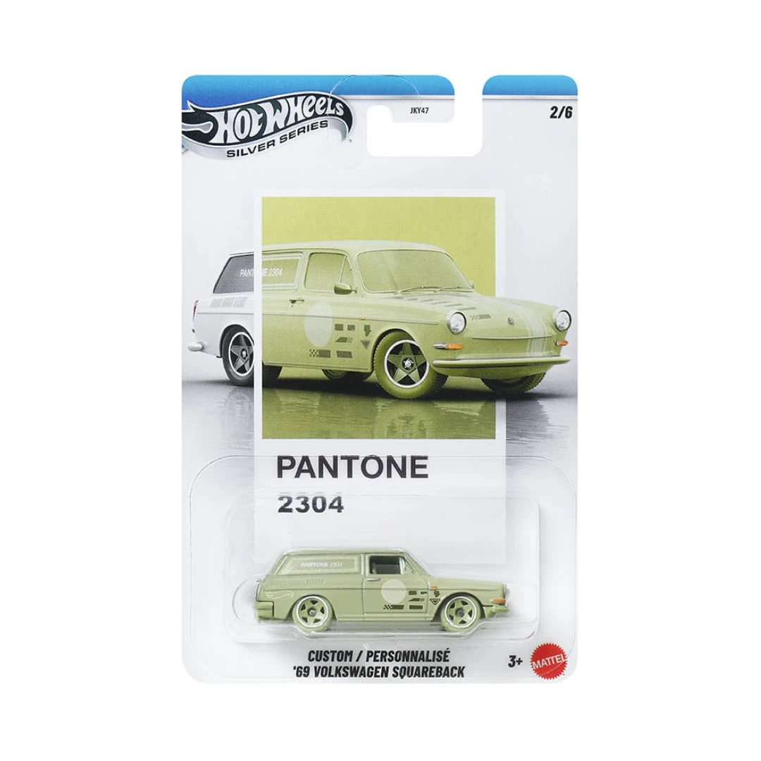 2026 Hot Wheels Silver Series Pantone Set – Mix 2 (3)