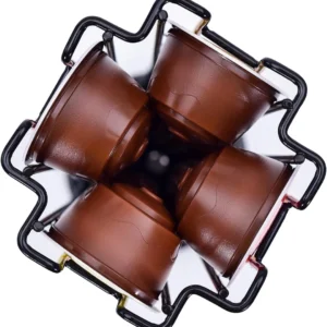 32 Dolce Gusto Compatible Coffee Pod Rotating Holder Rack (Black)