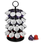 40 Coffee Capsules Rotating Holder Stand for Nespresso Original