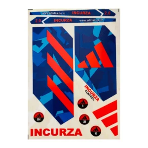 Adidas Incurza 2.0 Cricket Bat Sticker (Control Design)