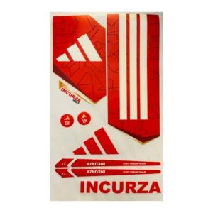 Adidas Incurza Heat 3D Embossed Cricket Bat Sticker