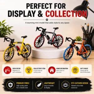 Alloy Bicycle Model Ornaments