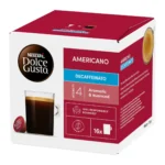 Americano Decaf Nescafe Dolce Gusto Coffee Pods