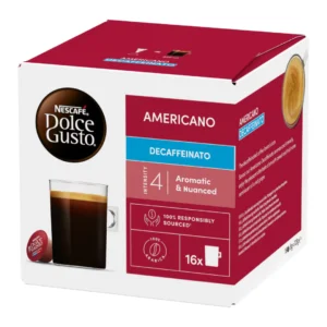 Americano Decaf Nescafe Dolce Gusto Coffee Pods