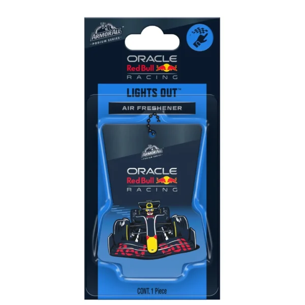 Armor All Podium Series Hanging Car Air Freshener, Logo Car, Lights Out Scent