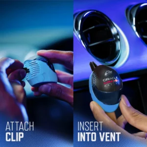 Armor All Podium Series Helmet Vent Clip Car Air Freshener, Lights Out Scent