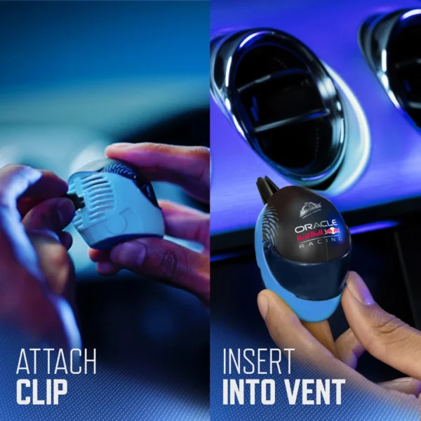Armor All Podium Series Helmet Vent Clip Car Air Freshener, Lights Out Scent