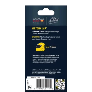 Armor All Podium Series Helmet Vent Clip Car Air Freshener, Victory Lap Scent