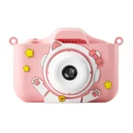 Space Cat Children's Digital Camera (Pink)