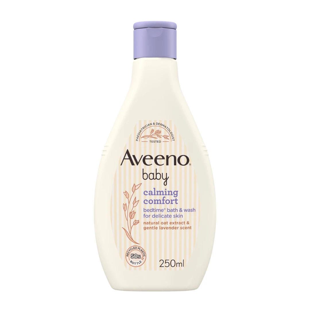 Aveeno Baby Calming Comfort Bedtime Bath & Wash 250ml