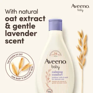 Aveeno Baby Calming Comfort Bedtime Bath & Wash 250ml