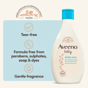 Aveeno Baby Daily Care Hair & Body Wash 250ml
