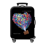 Balloon Heart Luggage Protective Cover (Size M)