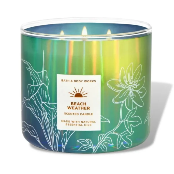 Beach Weather 3 Wick Candle 411g