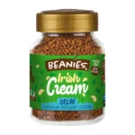 Irish Cream Flavored Beanies Decaf Instant Coffee 50g