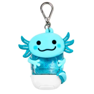 Blue Axolotl PocketBac Hand Sanitizer Holder