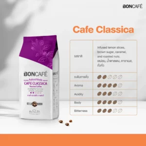 Boncafe Arabica & Robusta Cafe Classica Coffee Bean 250g
